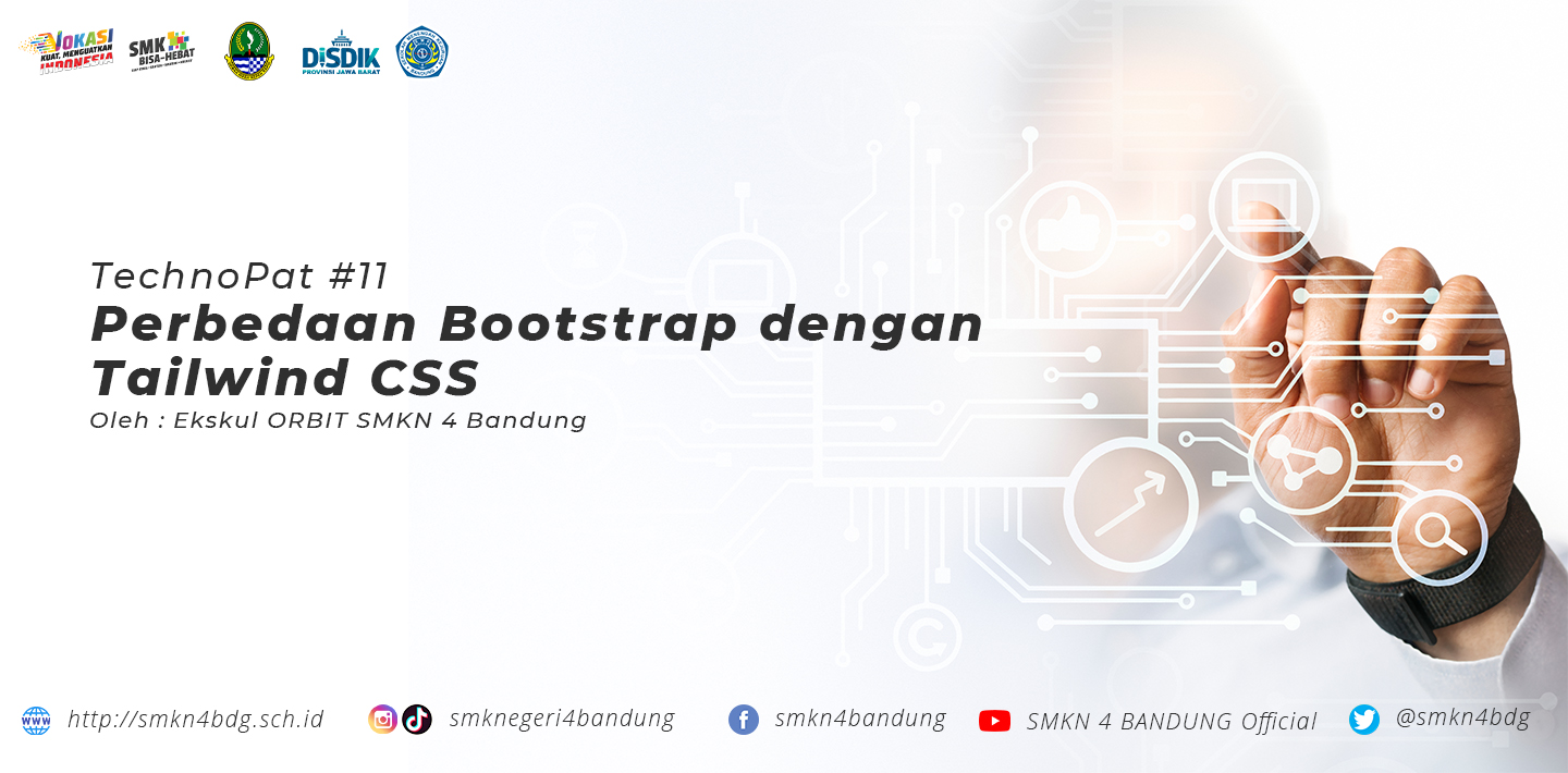 TechnoPat #11 - Perbedaan Bootstrap dengan Tailwind CSS
